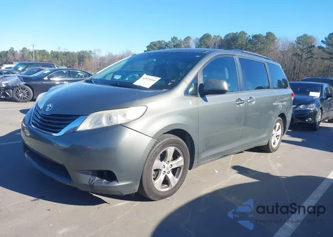 2012 Toyota Sienna Le V6 8 Passenger from USA, damaged, VIN 5TDKK3DC4CS245457